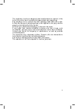 Preview for 9 page of Medicura m272 Instructions For Use Manual