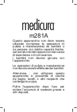 Medicura M281A Instructions For Use Manual preview