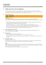 Preview for 8 page of Medifa 81220 User Manual