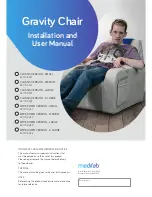 Medifab Gravity Chair Installation And User Manual preview