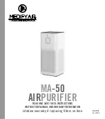 Preview for 1 page of Medify Air MA-50 Instruction Manual And  Warranty Information