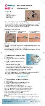 Preview for 2 page of Medikoel Me126 Instruction Manuals