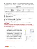 Предварительный просмотр 5 страницы Medin Miniflow REF 4000 Instructions For Use Manual