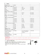 Предварительный просмотр 8 страницы Medin Miniflow REF 4000 Instructions For Use Manual