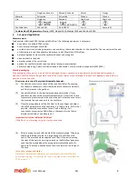 Предварительный просмотр 10 страницы Medin Miniflow REF 4000 Instructions For Use Manual