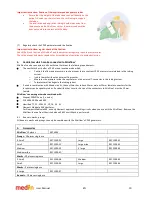 Preview for 12 page of Medin Miniflow REF 4000 Instructions For Use Manual