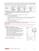 Предварительный просмотр 25 страницы Medin Miniflow REF 4000 Instructions For Use Manual