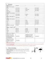 Предварительный просмотр 33 страницы Medin Miniflow REF 4000 Instructions For Use Manual