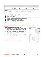 Предварительный просмотр 40 страницы Medin Miniflow REF 4000 Instructions For Use Manual