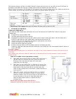 Предварительный просмотр 81 страницы Medin Miniflow REF 4000 Instructions For Use Manual