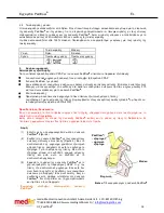 Preview for 17 page of Medin Pediflow Manual