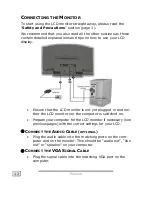 Предварительный просмотр 14 страницы Medion 19 INCH FLAT PANEL
LCD TFT MONITOR User Manual