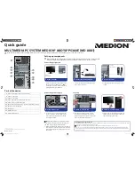 Preview for 2 page of Medion AKOYA P5360E Quick Manual