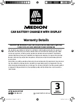 Предварительный просмотр 34 страницы Medion AutoXS MD 19161 User Manual