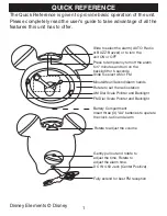 Medion DISNEY CLOCK RADIO Quick Manual предпросмотр