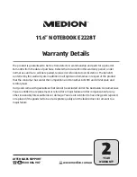 Preview for 45 page of Medion E2228T User Manual