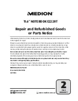 Preview for 46 page of Medion E2228T User Manual