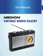 Preview for 1 page of Medion E66381 User Manual