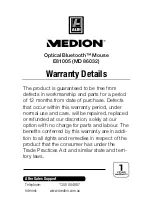 Preview for 2 page of Medion E81005 Instruction Manual