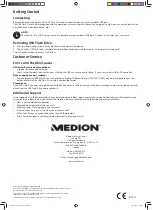 Preview for 2 page of Medion E89071 Quick Manual