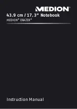 Medion Erazer X7831 Instruction Manual preview