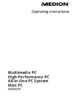 Preview for 1 page of Medion F2 Revision 22 Operating Instructions Manual