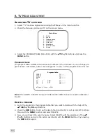 Предварительный просмотр 22 страницы Medion FLAT PANEL TV User Manual