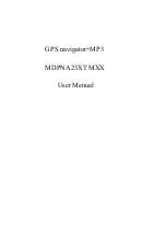 Предварительный просмотр 1 страницы Medion GoPal PNA235 User Manual