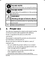 Предварительный просмотр 5 страницы Medion LIFE E83026 Instruction Manual