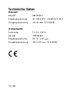 Preview for 35 page of Medion Life MD 83053 Instruction Manual