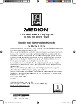 Предварительный просмотр 3 страницы Medion LIFE P89626 MD 86407 User Manual