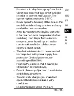 Предварительный просмотр 182 страницы Medion Life S89045 Instruction Manual