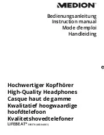 Medion LIFEBEAT E69378 Instruction Manual preview