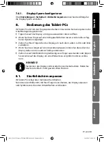 Предварительный просмотр 20 страницы Medion LIFETAB E10311 Instruction Manual