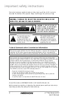 Preview for 2 page of Medion MD 30227 User Manual