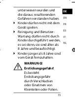 Preview for 14 page of Medion MD 60878 User Manual