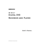 Medion MD 80137 User Manual preview