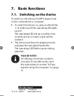 Preview for 19 page of Medion MD 84037 User Manual