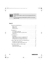 Preview for 58 page of Medion MD 85651 Quick Start Manual