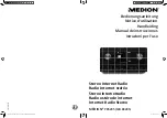 Medion MD 88295 Manual preview