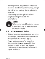 Предварительный просмотр 23 страницы Medion MD99478 Instruction Manual