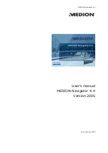 Medion MEDION-Navigator 4.4 User Manual preview