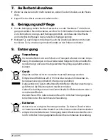 Preview for 20 page of Medion micromaxx MD 15442 Instruction Manual