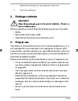 Preview for 4 page of Medion micromaxx MD 15717 Instruction Manual