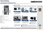 Preview for 1 page of Medion P2150 D Quick Start Manual