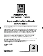 Preview for 48 page of Medion P40000 User Manual