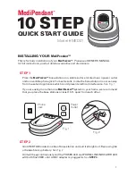 Preview for 1 page of MediPendant MED01 Quick Start Manual