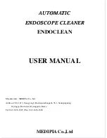 MEDIPIA Endoclean 2000 User Manual preview