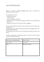 Preview for 5 page of Medirol M301V01 Operation And Maintenance Manual