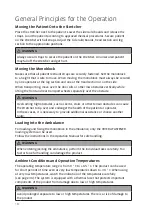 Предварительный просмотр 18 страницы Medirol M301V01 Operation And Maintenance Manual